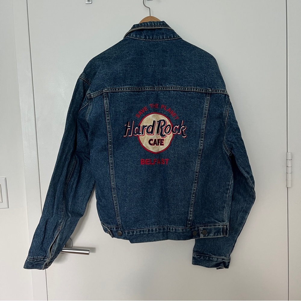 Vintage Hard Rock Cafe Denim Jacket - Picture 2 of 6